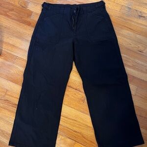 American Eagle Outfitters Women's Black Wide Leg Pants